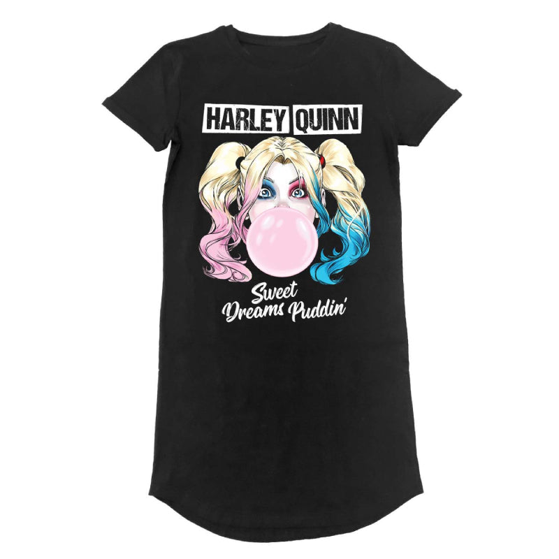 DC Comics Harley Quinn Sweet Dreams T-Shirt Dress