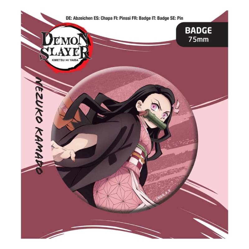 Demon Slayer: Kimetsu no Yaiba Nezuko Kamado Pin Badge