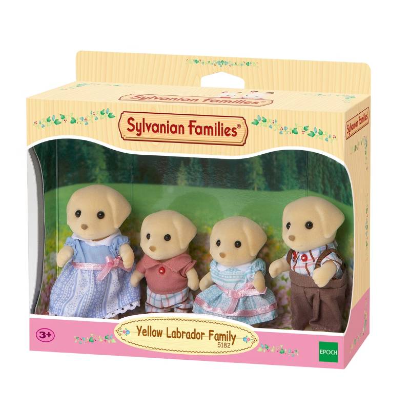 SYLVANIAN FAMILIES Yellow Labrador Family