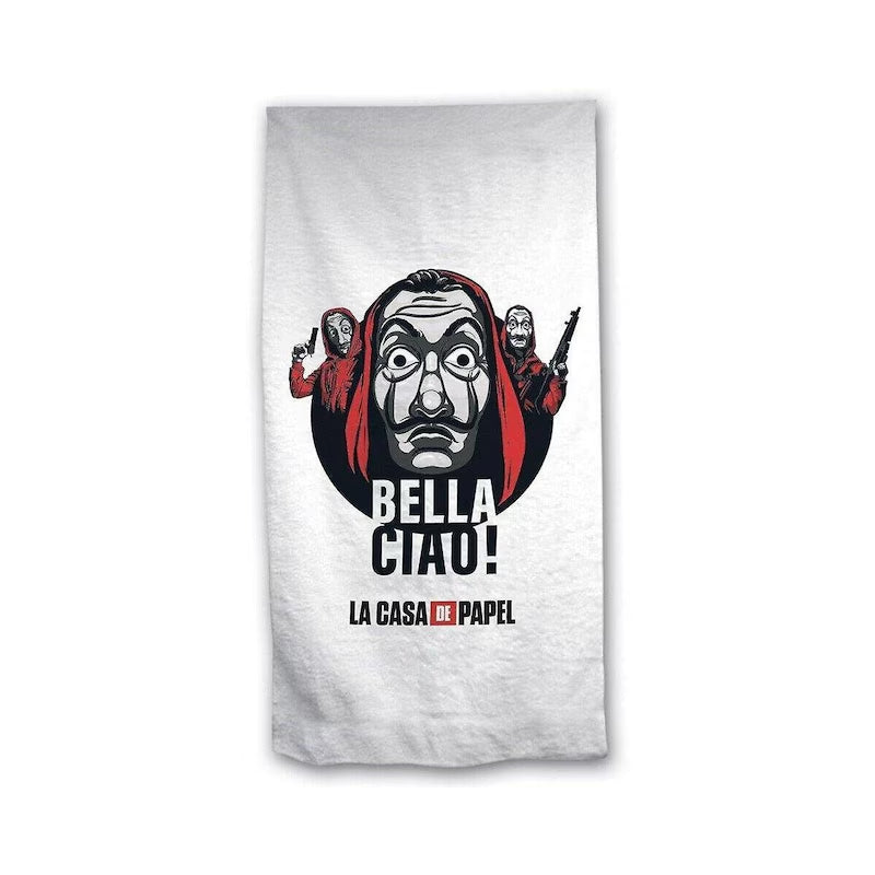 Money Heist Bella Ciao! Towel, 70 x 140 cm