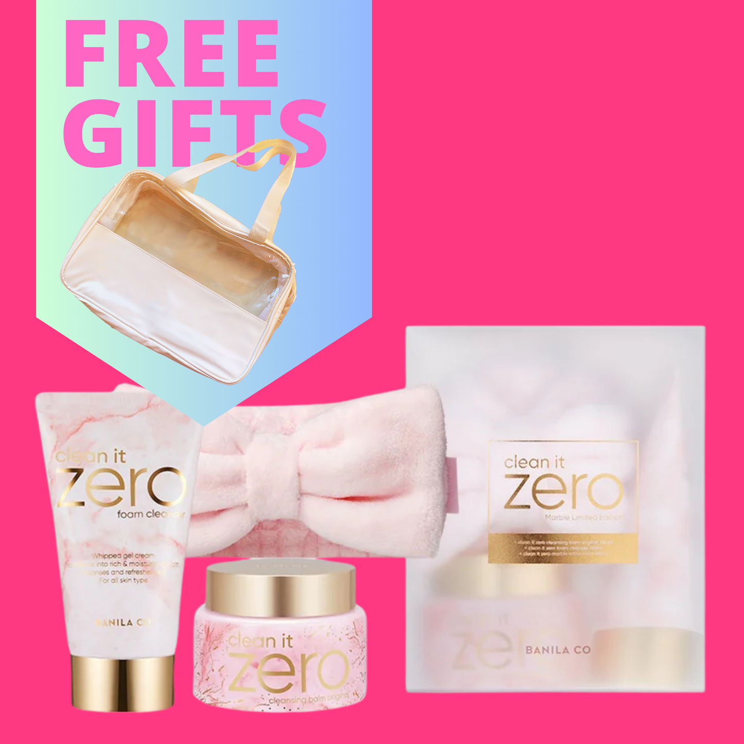 BANILA CO Clean It Zero 2+1 Cleansing Set