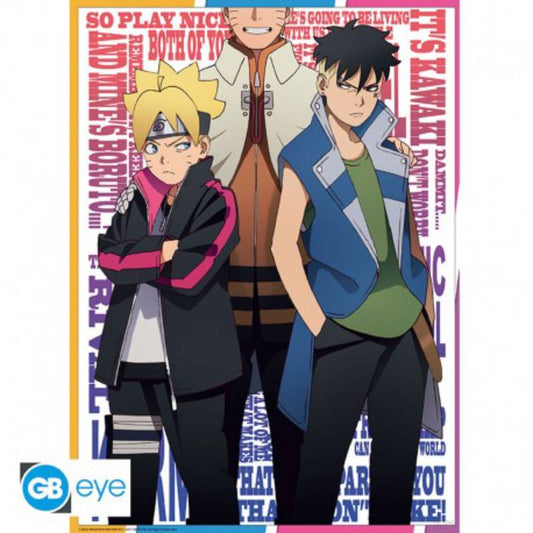 BORUTO - Juliste 52x38 - Boruto & Kawaki