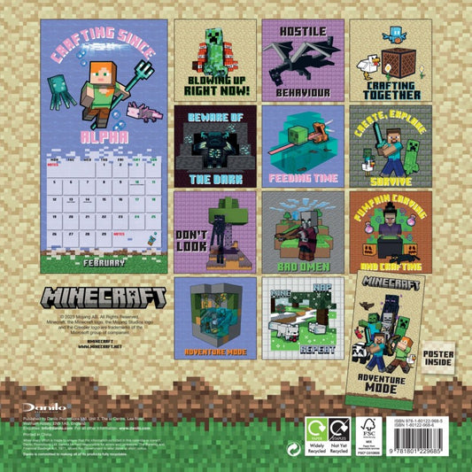 Minecraft 2024 Calendar