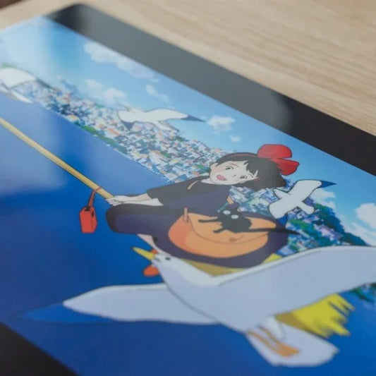 A4 size Clear Folder On the sea Kiki's Delivery Service
