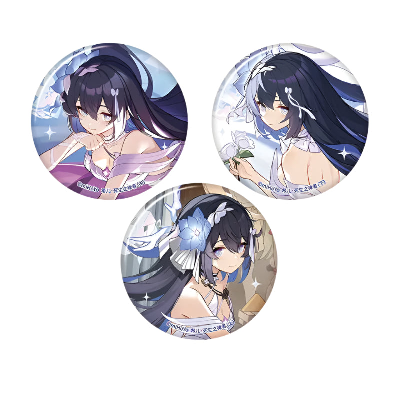 Honkai Impact 3rd Stigmata Set of 3 Can Badge
