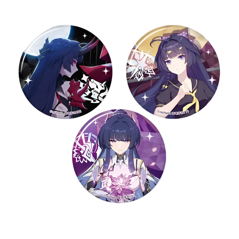 Honkai Impact 3rd Stigmata Set of 3 Can Badge