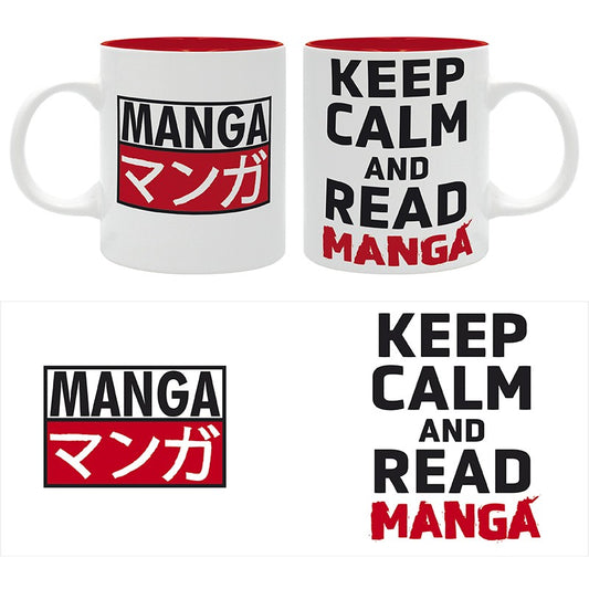 Keep Calm And Read Manga Mug 320 ml
