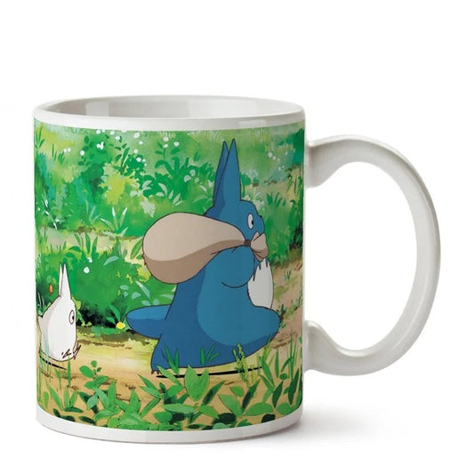 Mug Ghibli Totoro Blue and White