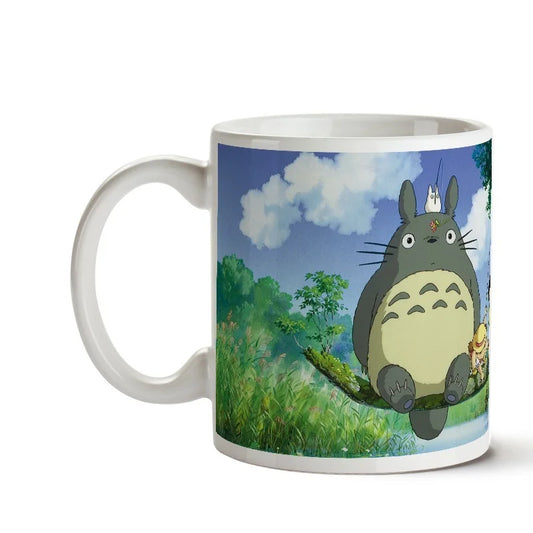 Mug Ghibli Totoro Fishing