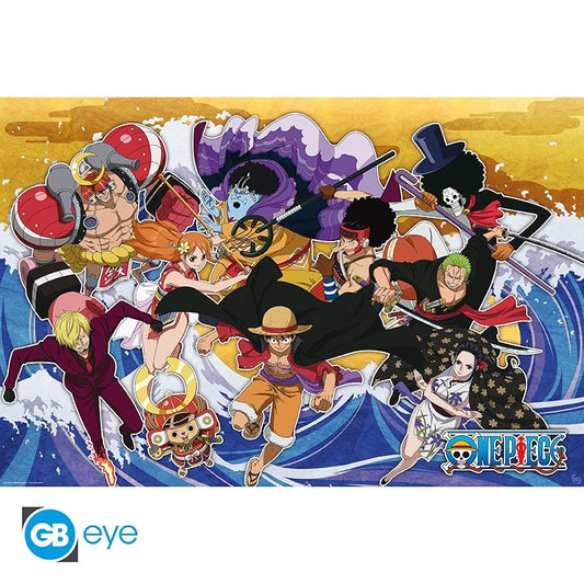 One Piece Poster The crew in Wano Country 91.5 x 61cm