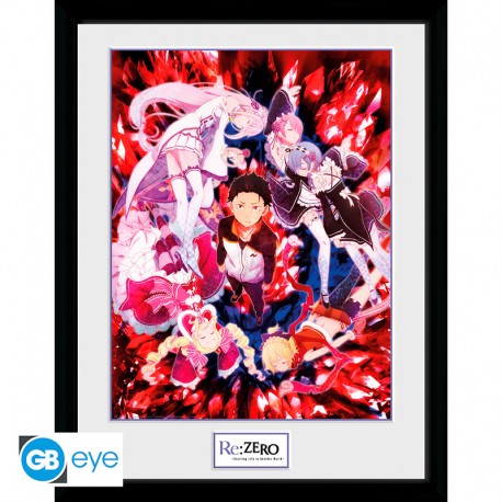 RE: ZERO Framed Print Key Art