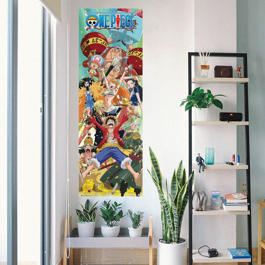 One Piece Characters Door Poster