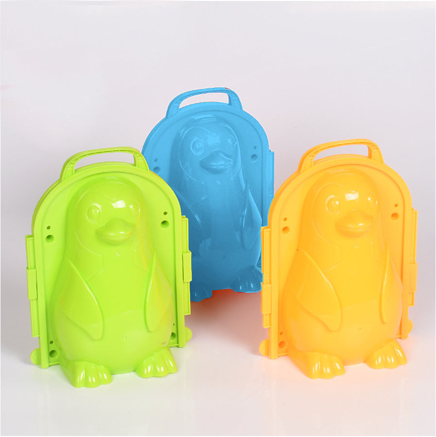 Thickened Snowball Clip-Penguin