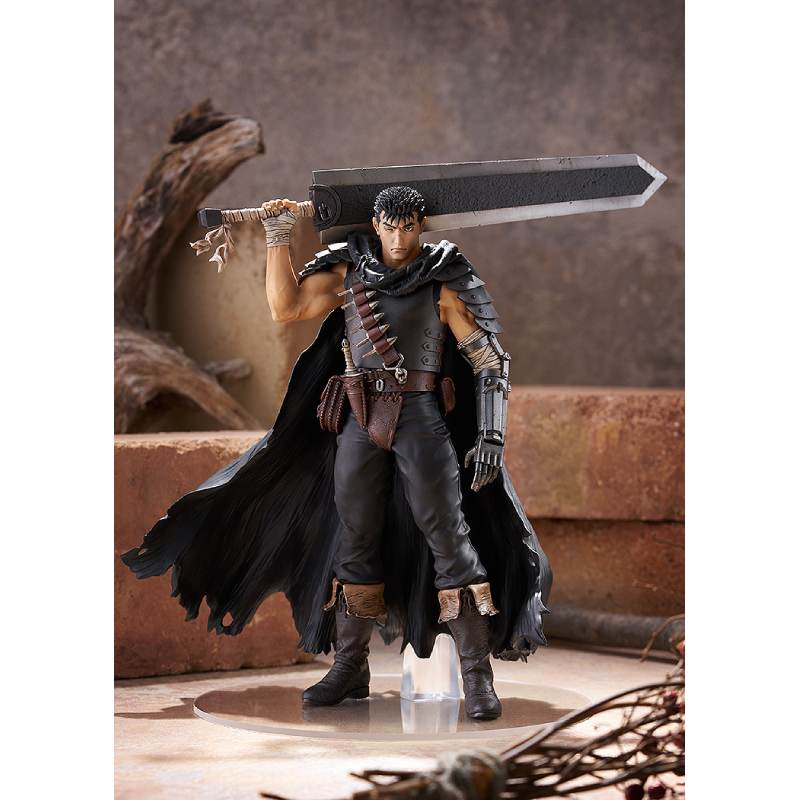 Berserk Pop Up Parade L Guts Black Swordsman Figure, 22 cm