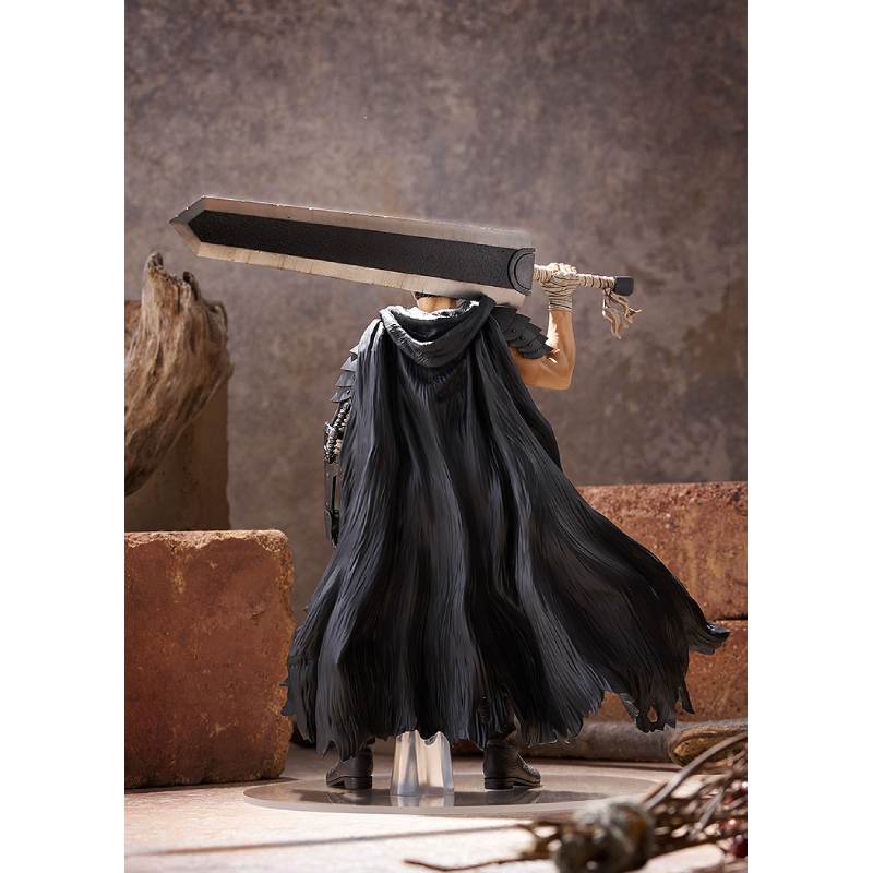 Berserk Pop Up Parade L Guts Black Swordsman Figure, 22 cm