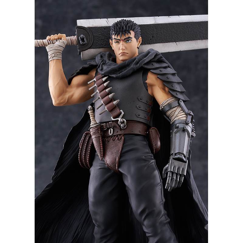 Berserk Pop Up Parade L Guts Black Swordsman Figure, 22 cm