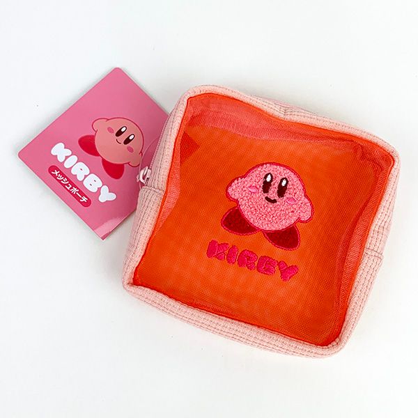 SK Japan Kirby Mesh Pouch Pink