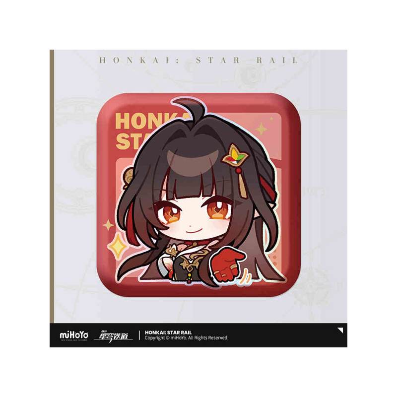 Honkai: Star Rail Square Badge 50 mm, Lingsha