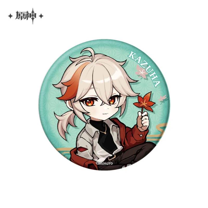 Genshin Impact Badge 58 mm, Kaedehara Kazuha