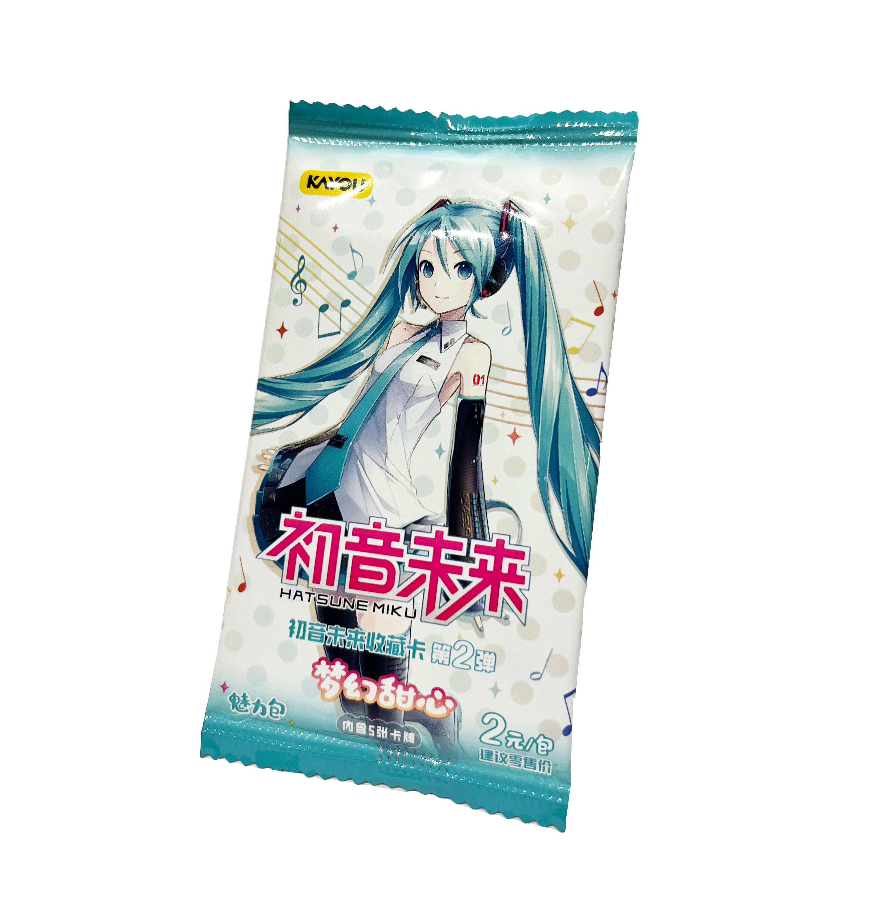 KAYOU Hatsune Miku Vocaloid Tier 2 Trading Card Pack