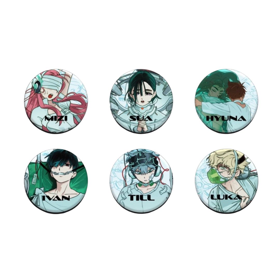 Alien Stage Anakt Garden Collectionin Blind Bag Pinssi