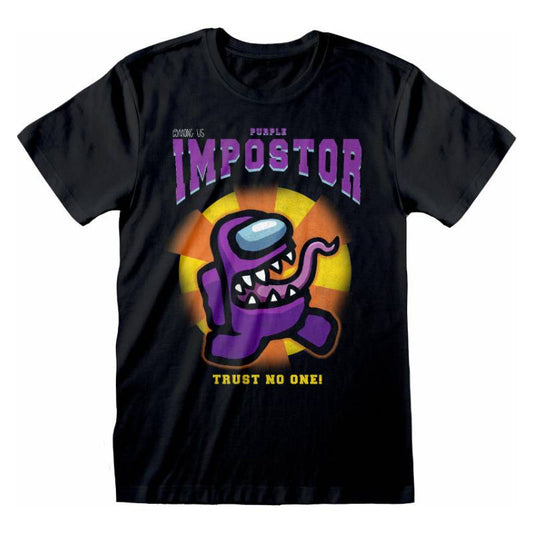 Among Us Purple Impostor T-Paita, XL