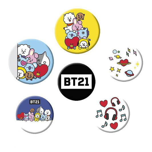 BT21 - Pin Group x4