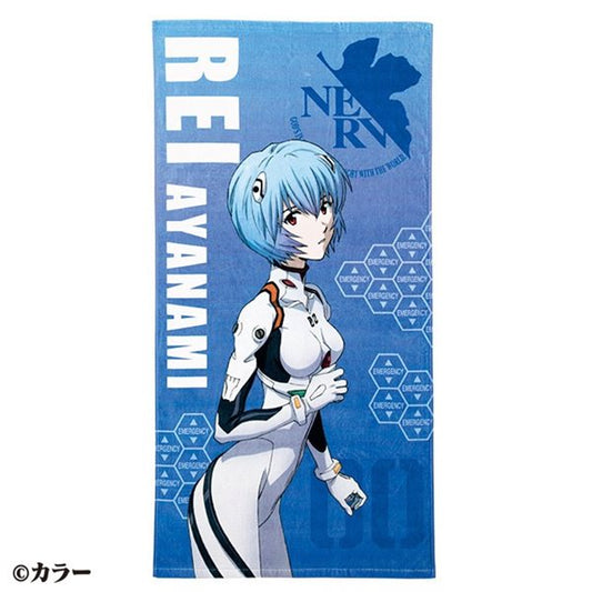 Evangelion Rei Plugsuit Bath Towel 70×140 cm