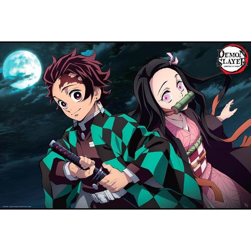 DEMON SLAYER Poster - Tanjiro & Nezuko