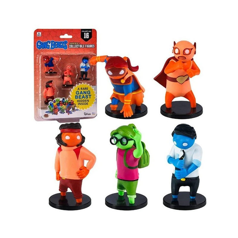 GANG BEASTS 5-Pack Figures Collection