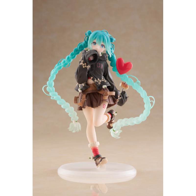 Hatsune Miku Fashion Outdoor Spring Ver. Figure, 18cm