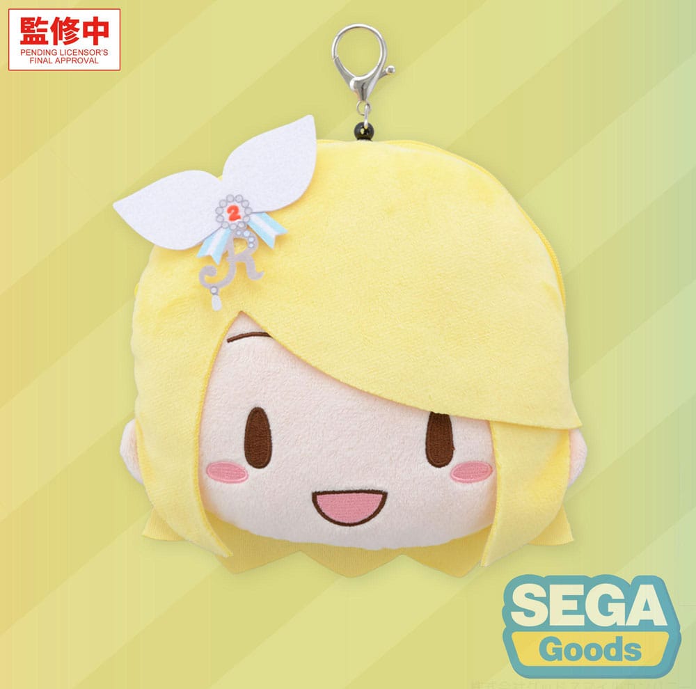 Hatsune Miku Plush Keychain Kagamine Rin Stage Sekai 15 cm