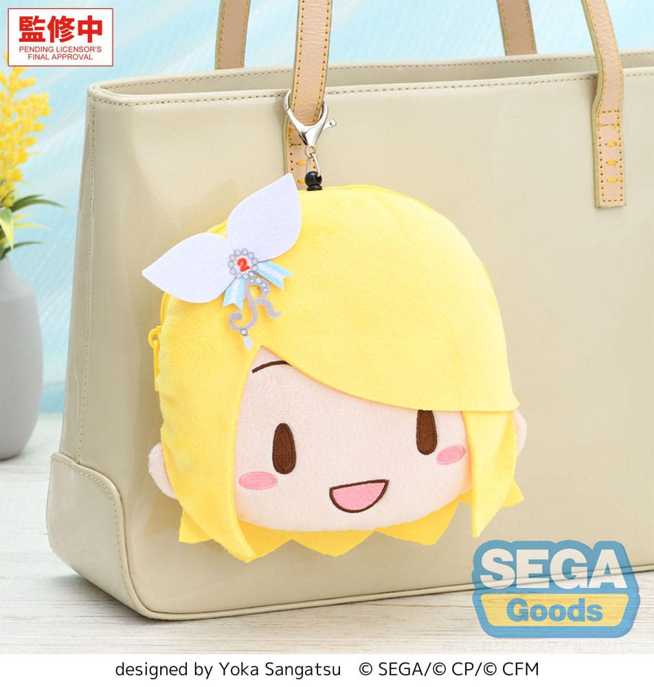 Hatsune Miku Plush Keychain Kagamine Rin Stage Sekai 15 cm