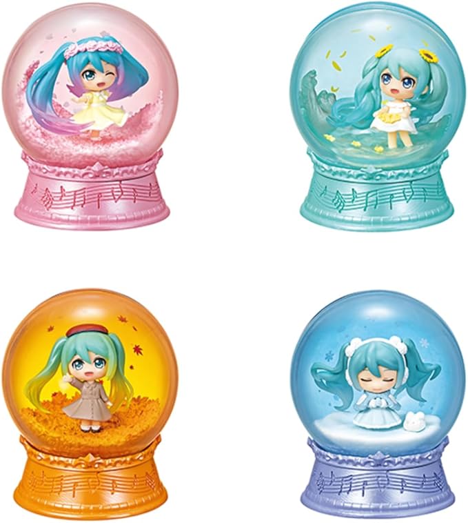 Hatsune Miku Re-ment Scenery Dome Blind Box Figure