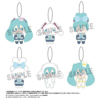 Hatsune Miku x Cinnamoroll Osuwari Club Plushie Mascot Blindbox