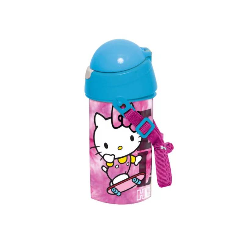 SANRIO Hello Kitty Skateboard -vesipullo 500 ml