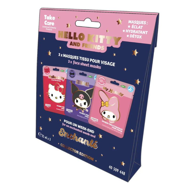 Hello Kitty & Friends Kolmen Kasvonaamion Setti