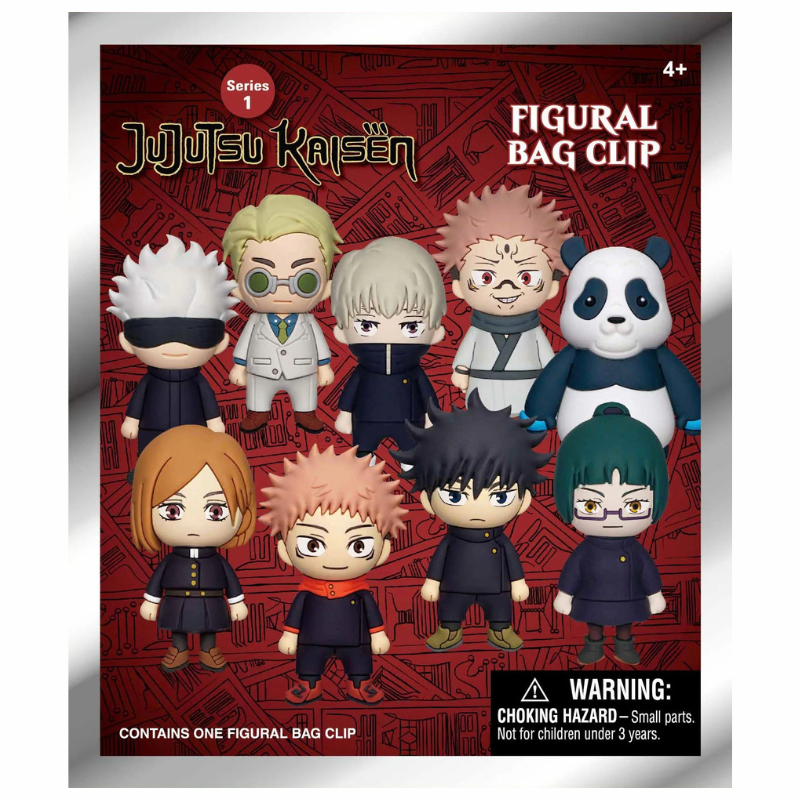 JUJUTSU KAISEN 3D Foam Bag Clip