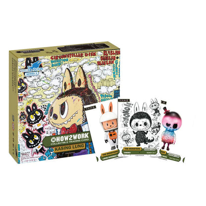 Labubu The Monsters Series 3 Collectible Chrome Trading Cards 1 Box (10 Pcs)