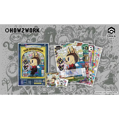 Labubu The Monsters Series 3 Collectible Chrome Trading Cards 1 Box (10 Pcs)