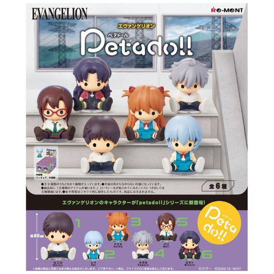 Neon Genesis Evangelion Petadoll Mini Figure