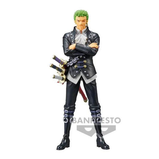 ONE PIECE The Grandline Men Roronoa Zoro DXF Figure, 17cm