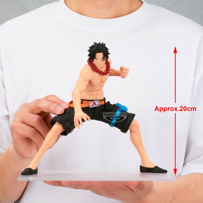 One Piece Grandista Portgas D. Ace Figure, 25 cm