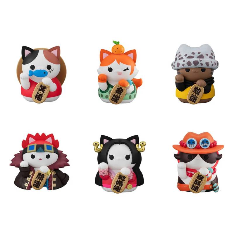 One Piece Mega Cat Project NyanPieceNyan! Beckoning Lucky Cat Pirates