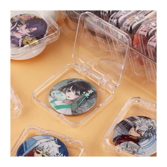 Pin case, Transparent