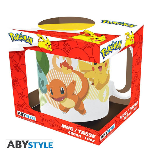 POKEMON- Muki - 460 ml - Pikachu and starters - subli - box x2