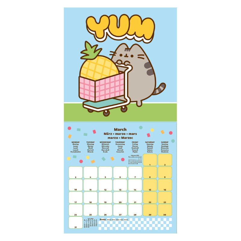 Pusheen Calendar 2025 โ Animeet