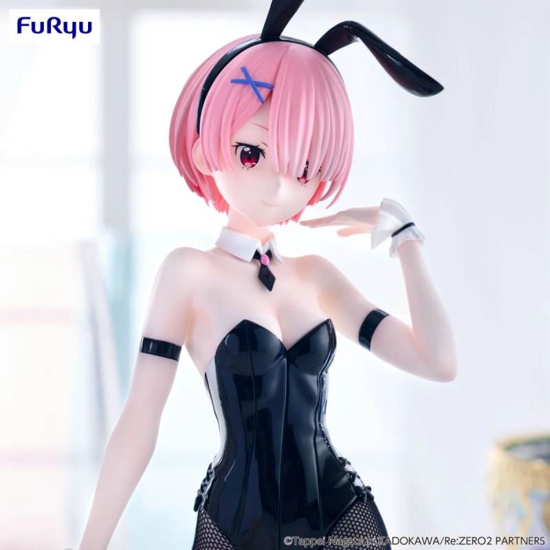 RE ZERO BiCute Bunnies Ram Figure, 30cm