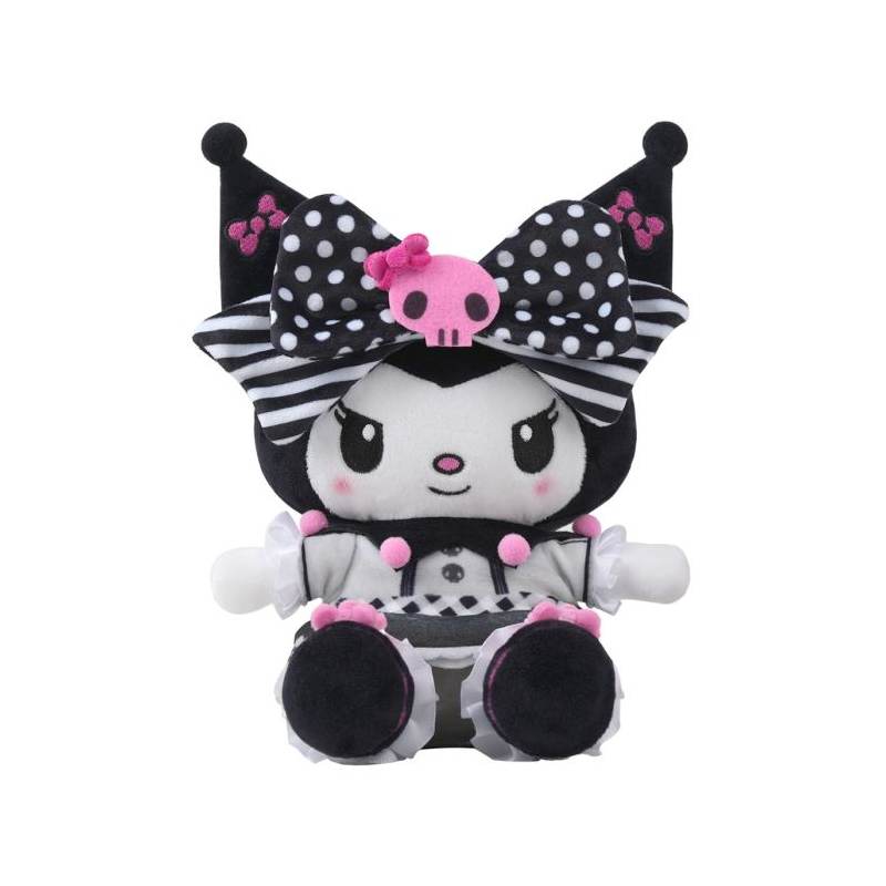 Sanrio Kuromi in Lolita Dress Plush L, 22 cm