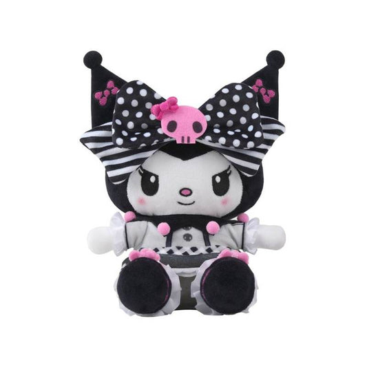 Sanrio Kuromi in Lolita Dress Plush L, 22 cm